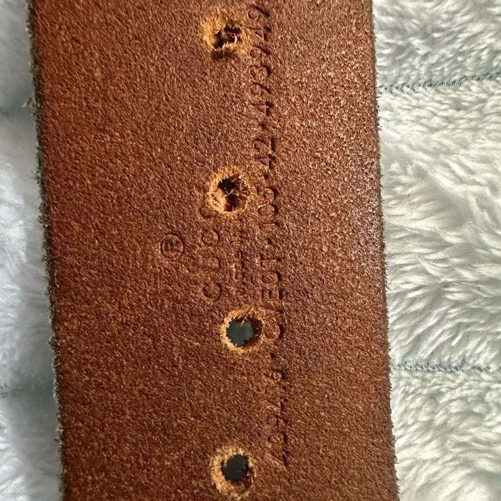 Gucci Brown Leather Belt with Gold Double G Buckle - Picture 8 of 12